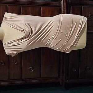 GUESS DRAPED COWL NECKLINE TOP